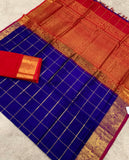 KSC - Royal Blue with Chilli Red Kattam