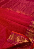 KSC - Double Shaded Reddish Pink with Hot Pink Lakshadeepam