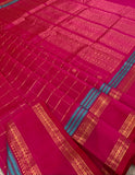 KSC -  Double shaded Hot Pink Checks