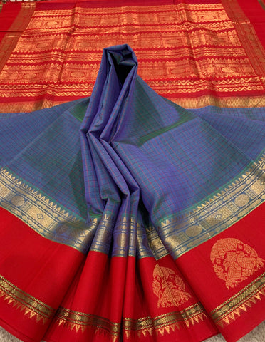 KSC - Double shaded Electric Blue/Chilli Red