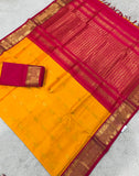 KSC - Mango yellow with Pattu Rose