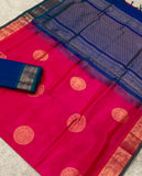 KSC - Pattu Rose with Blue