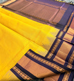 KSC - Double shaded Sampanga Yellow with Dark Navy Blue