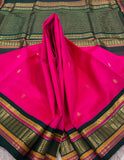 KSC - Panneer Rose/Bottle Green Korvai