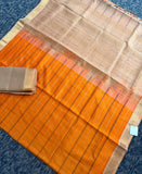 KSC - Yellow Veldaari with Ivory Beige Korvai