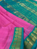 KSC - Flamingo Pink/Sea Green Korvai