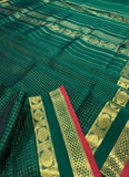 KSC - Double shaded Emerald Green Kottadi