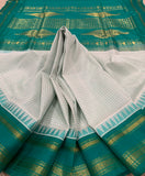 KSC - Venn Pattu with Rama Green Kattam