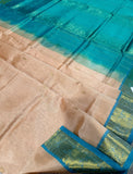 KSC - Double shaded Golden Beige with Teal Green