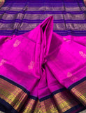 KSC - Orchid Pink/Navy Blue Korvai