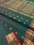 KSC - Double shaded Peacock Green Vaira Oosi