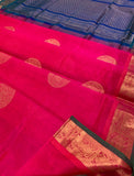 KSC - Pattu Rose with Blue