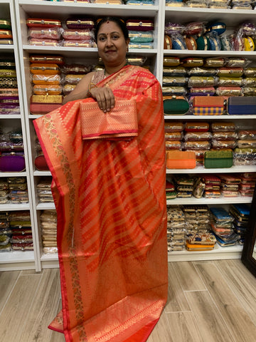 BSC - Double shaded Pinkish Orange