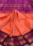 KSC - Double shaded Peachy Orange with Magenta