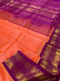 KSC - Double shaded Peachy Orange with Magenta