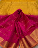 KSC - Pattu Rose/Turmeric Yellow Kattam