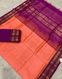 KSC - Double shaded Peachy Orange with Magenta