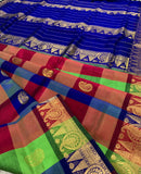 KSC -  Multi Checks with Royal Blue