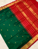 KSC - Emerald Green/Red Bhuttis