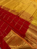 KSC - Chilli Red/Turmeric Yellow Kattam