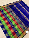 KSC -  Multi Checks with Royal Blue