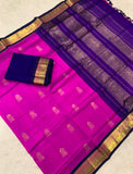 KSC - Orchid Pink/Navy Blue Korvai