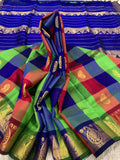 KSC -  Multi Checks with Royal Blue