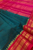 KSC - Double shaded Rama Green/Pink Kottadi