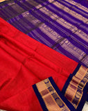 KSC - Chilli Red/Violet Vaira Oosi Korvai