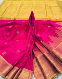 KSC - Rani Pink/Mustard Yellow Korvai