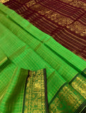 KSC - Leaf Green/Coffee Brown Kottadhi