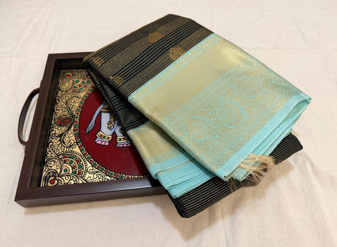 KSS - Blackish Green/Turquoise Korvai