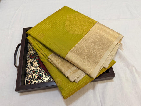 KSS - Lime Greenish Yellow/Sandal Korvai