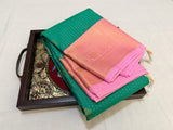 KSS - Teal Green/Pink Korvai