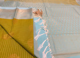 KSS - Lime Green/Turquoise Korvai