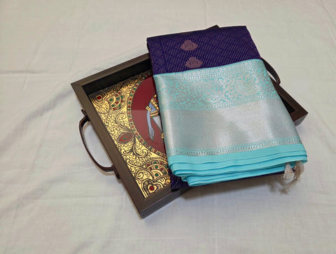 KSS - Violet/Blue Korvai