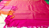 KSS - White Ganga Jamuna Korvai