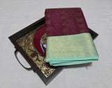 KSS - Dark Wine/Teal Veldari Korvai