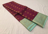 KSS - Dark Wine/Teal Veldari Korvai