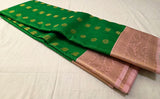 KSS - Parrot Green/Pink Korvai