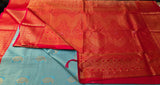 KSS - Ice Blue/Pink Korvai