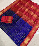 KSC - Blue/Maroon Korvai