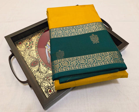 KSS - Yellow/Green Korvai