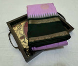 KSS - Lavenderish Pink/Green Korvai Kottadhi