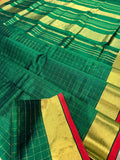 KSC - Double shaded Emerald Green Kattam