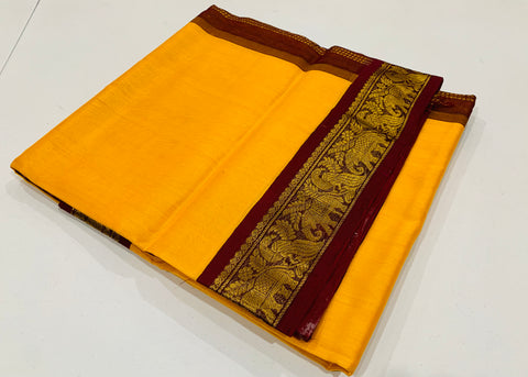 MS - Mango Yellow / Maroon