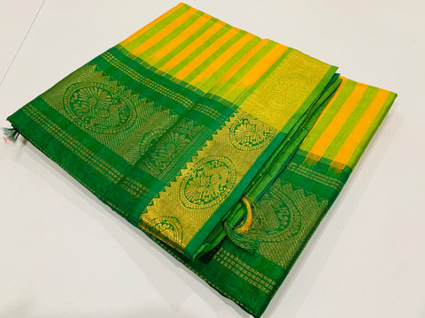 MS - Mango Yellow/Green Striped