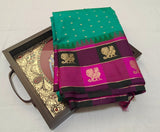 KSS - Dark Sea Green/Wine Korvai