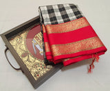 KSS - Black White/Red Korvai