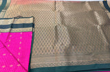KSS - Rani Pink/Bottle Green Korvai